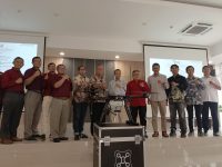 Fisika FMIPA UNSOED dan PT FROGS INDONESIA Launching Inovasi Drone Sprayer GERILYA-2FU4B6L